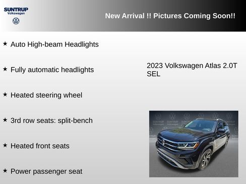 Used 2023 Volkswagen Atlas SEL AWD/4WD image 12