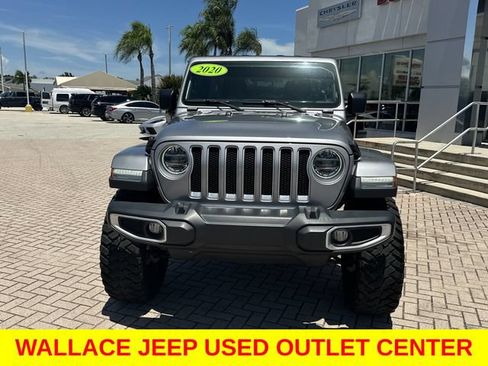 Used 2020 Jeep Wrangler Unlimited Sahara w/ LED Lighting Group AWD/4WD image 4
