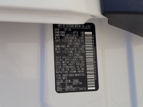 New 2026 Nissan Rogue SV image 11