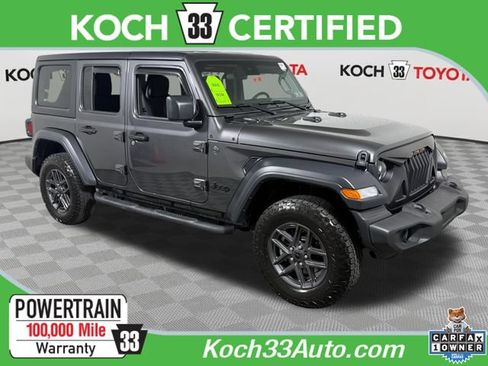 Used 2024 Jeep Wrangler Unlimited Sport AWD/4WD image 1