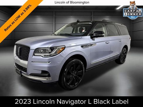 Certified 2023 Lincoln Navigator L Black Label AWD/4WD image 1