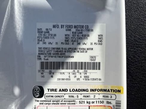 Used 2013 Ford F150 Platinum image 22