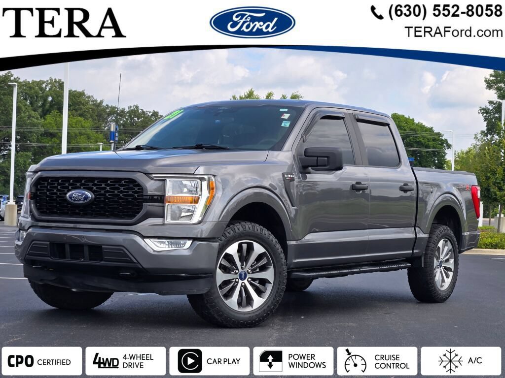 Certified 2021 Ford F150 XL w/ Equipment Group 101A High AWD/4WD 360° Tour