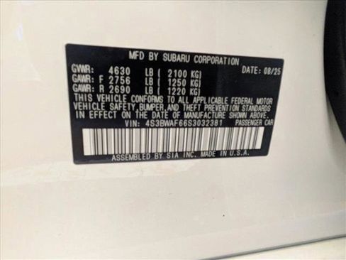 New 2025 Subaru Legacy Premium image 19