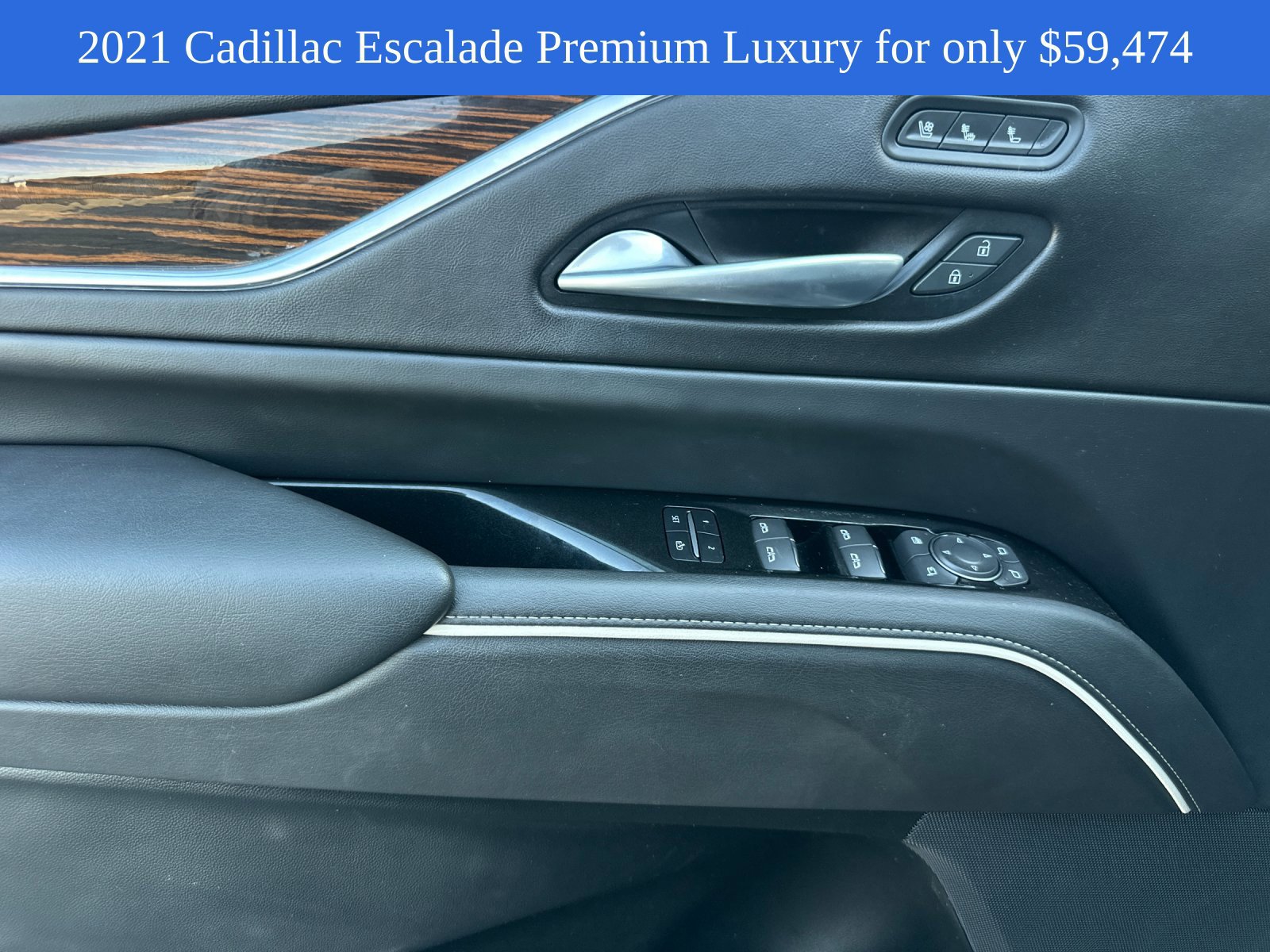 Used 2021 Cadillac Escalade Premium Luxury w/ LPO, Radiant Package AWD/4WD image 12