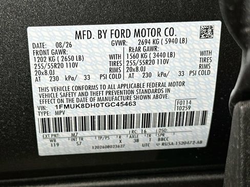 New 2026 Ford Explorer Active w/ Active Comfort Package AWD/4WD image 18