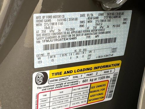 New 2026 Ford Expedition Tremor image 15