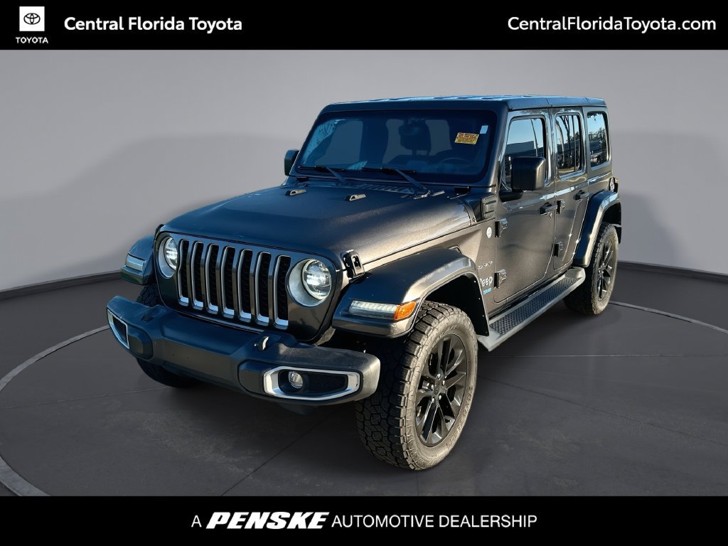 Used 2021 Jeep Wrangler Unlimited Sahara w/ Safety Group AWD/4WD image 1