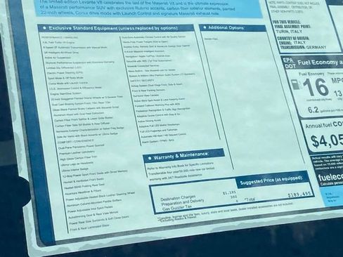 New 2024 Maserati Levante Trofeo image 47