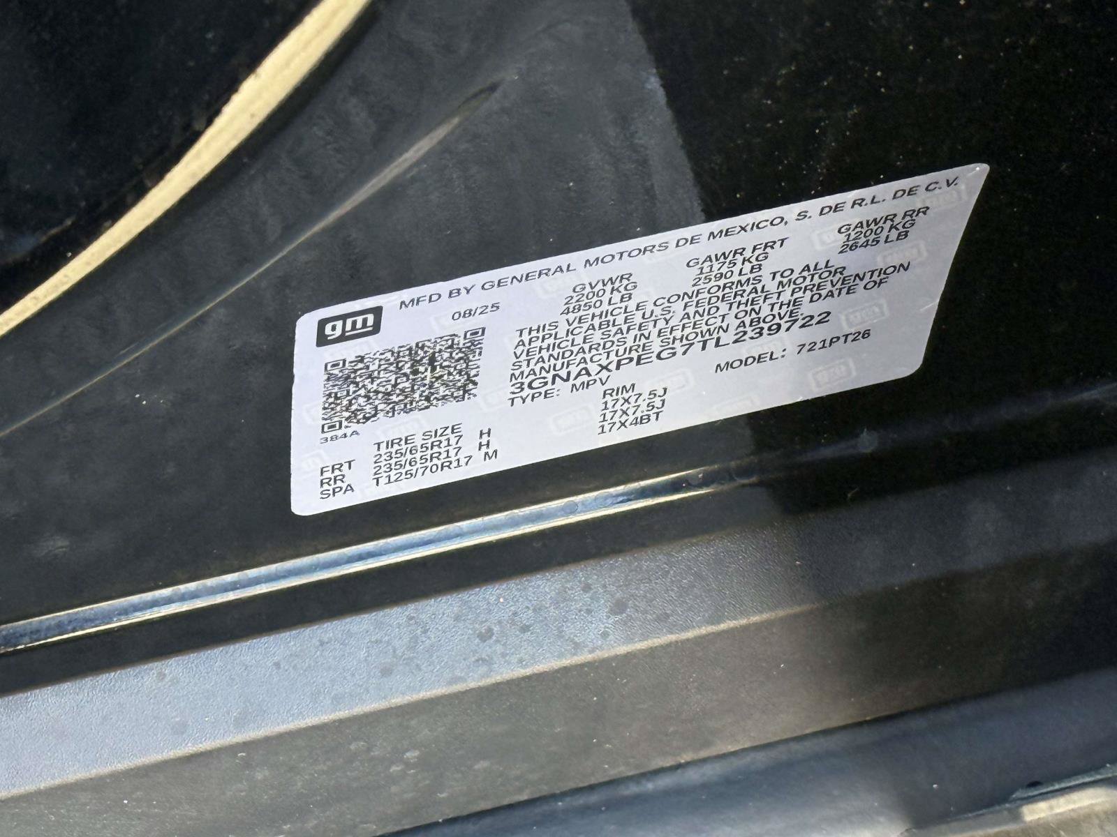 Certified 2026 Chevrolet Equinox LT AWD/4WD image 32