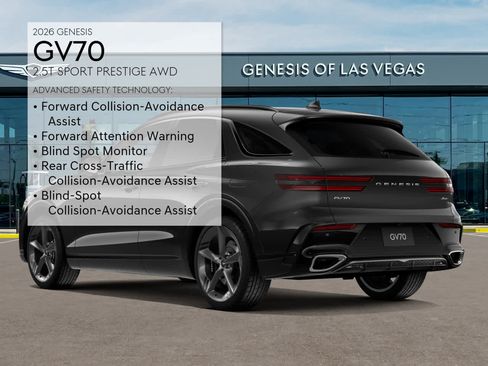 New 2026 Genesis GV70 2.5T Sport Prestige AWD/4WD image 7