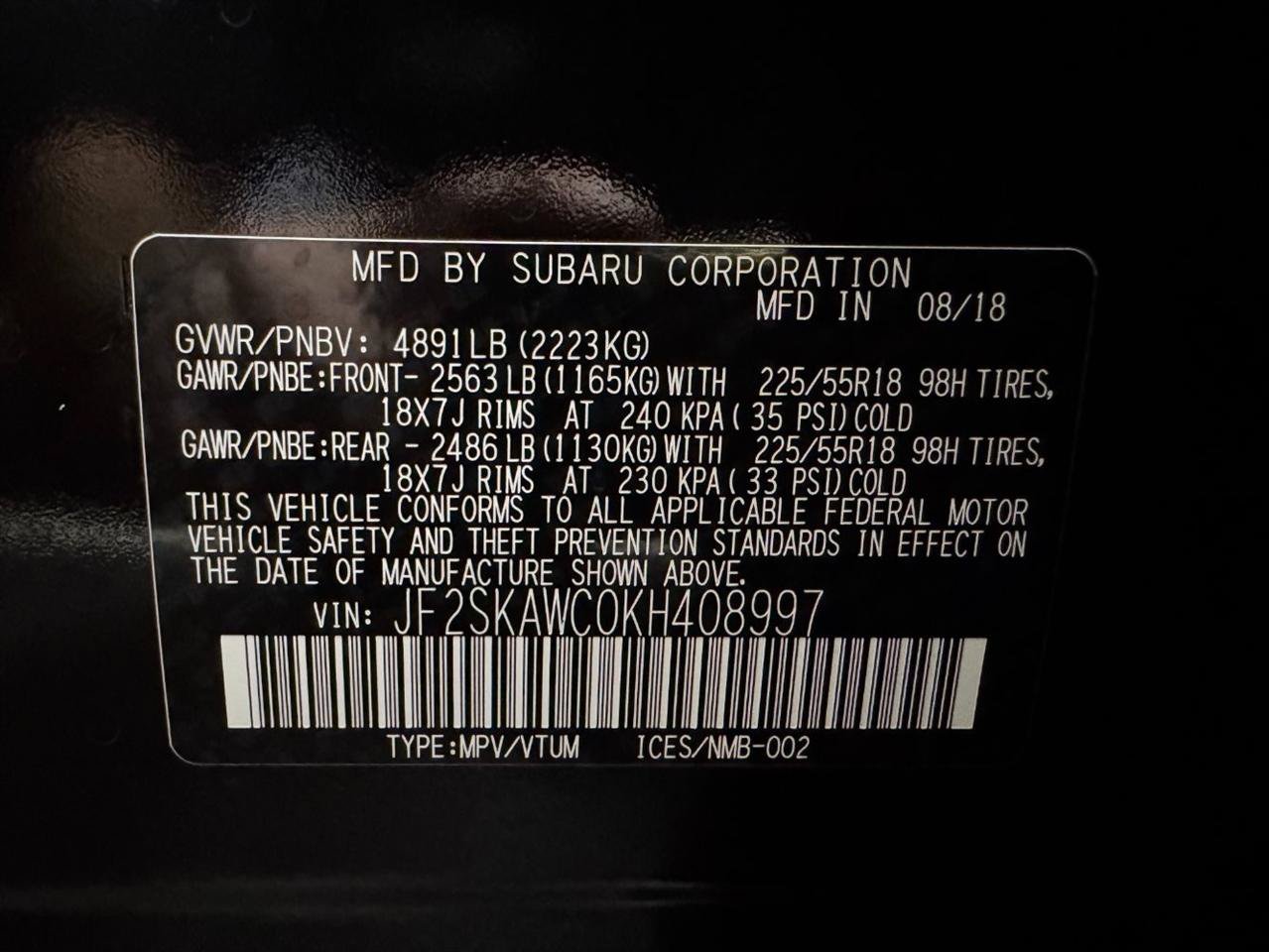 Used 2019 Subaru Forester Touring w/ Popular Package #3 AWD/4WD image 34