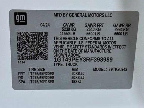 Used 2024 GMC Sierra 2500 AT4 w/ AT4 Premium Plus Package AWD/4WD image 33