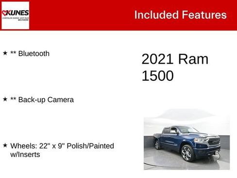 Used 2021 RAM 1500 Limited AWD/4WD image 3