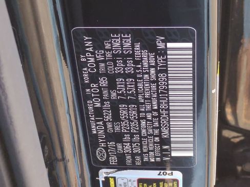 Used 2017 Hyundai Santa Fe Limited image 39