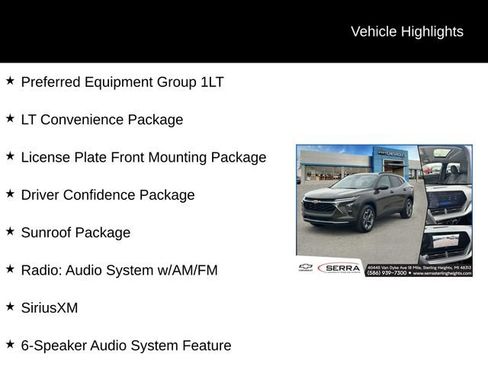 Certified 2024 Chevrolet Trax LT w/ Sunroof Package FWD image 4