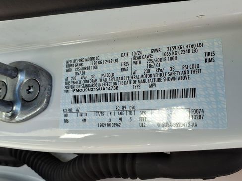 Used 2025 Ford Escape ST-Line Elite w/ Tech Pack #1 image 27