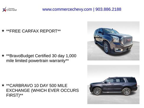 Used 2016 GMC Yukon Denali w/ Open Road Package RWD image 5