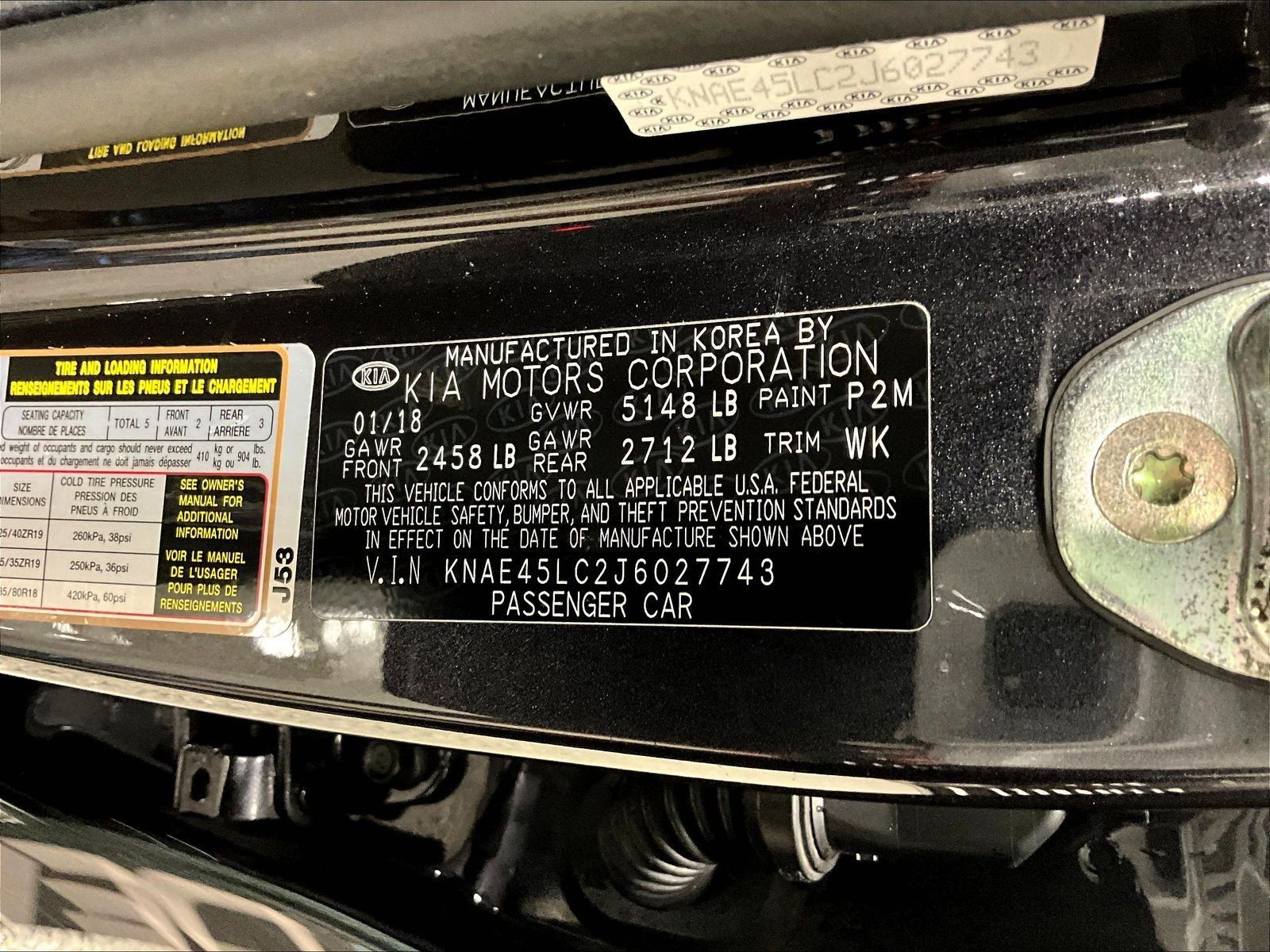 Used 2018 Kia Stinger GT1 AWD/4WD image 19