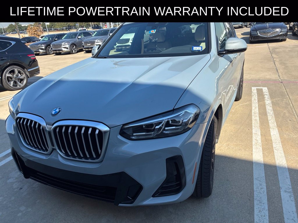 Used 2022 BMW X3 xDrive30i w/ M Sport Package AWD/4WD image 2