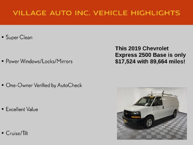 Used 2019 Chevrolet Express 2500 RWD image 7