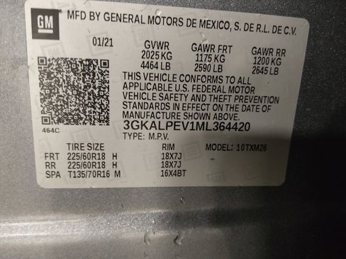 Used 2021 GMC Terrain SLT w/ LPO, Floor Liner Package FWD image 33