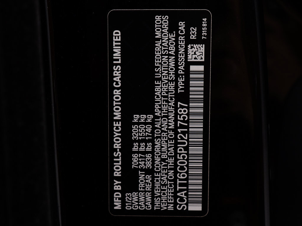 Certified 2023 Rolls-Royce Phantom Sedan RWD image 58
