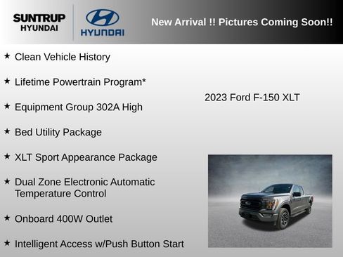Used 2023 Ford F150 XLT w/ Equipment Group 302A High AWD/4WD image 6
