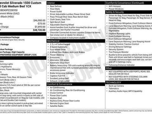 Used 2023 Chevrolet Silverado 1500 Custom image 15