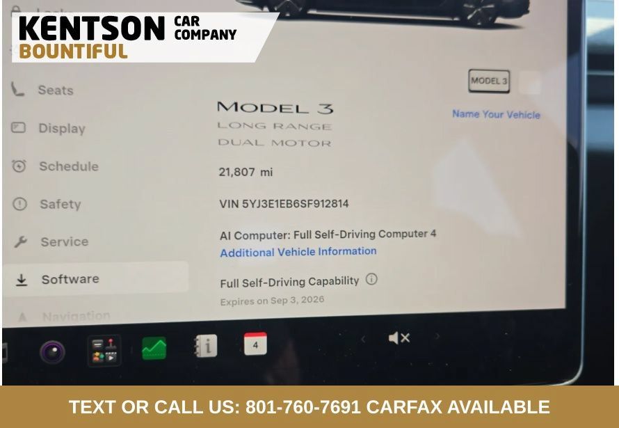 Used 2025 Tesla Model 3 Long Range AWD/4WD image 4