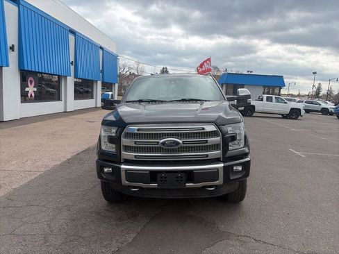 Used 2015 Ford F150 Platinum w/ Max Trailer Tow Package AWD/4WD image 2