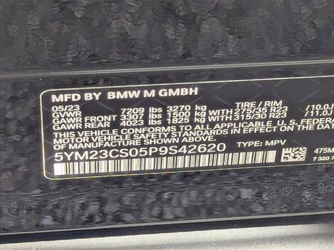 Used 2023 BMW XM AWD/4WD image 25