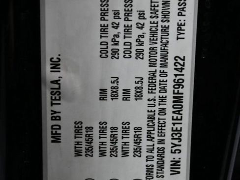 Used 2021 Tesla Model 3 Standard Range Plus image 46