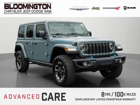 Used 2024 Jeep Wrangler Unlimited Rubicon 4xe AWD/4WD image 1