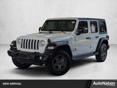 Used 2018 Jeep Wrangler Unlimited Sport S