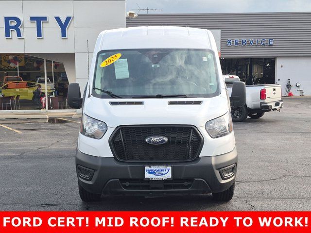 Certified 2025 Ford Transit 250 148 Medium Roof RWD image 2