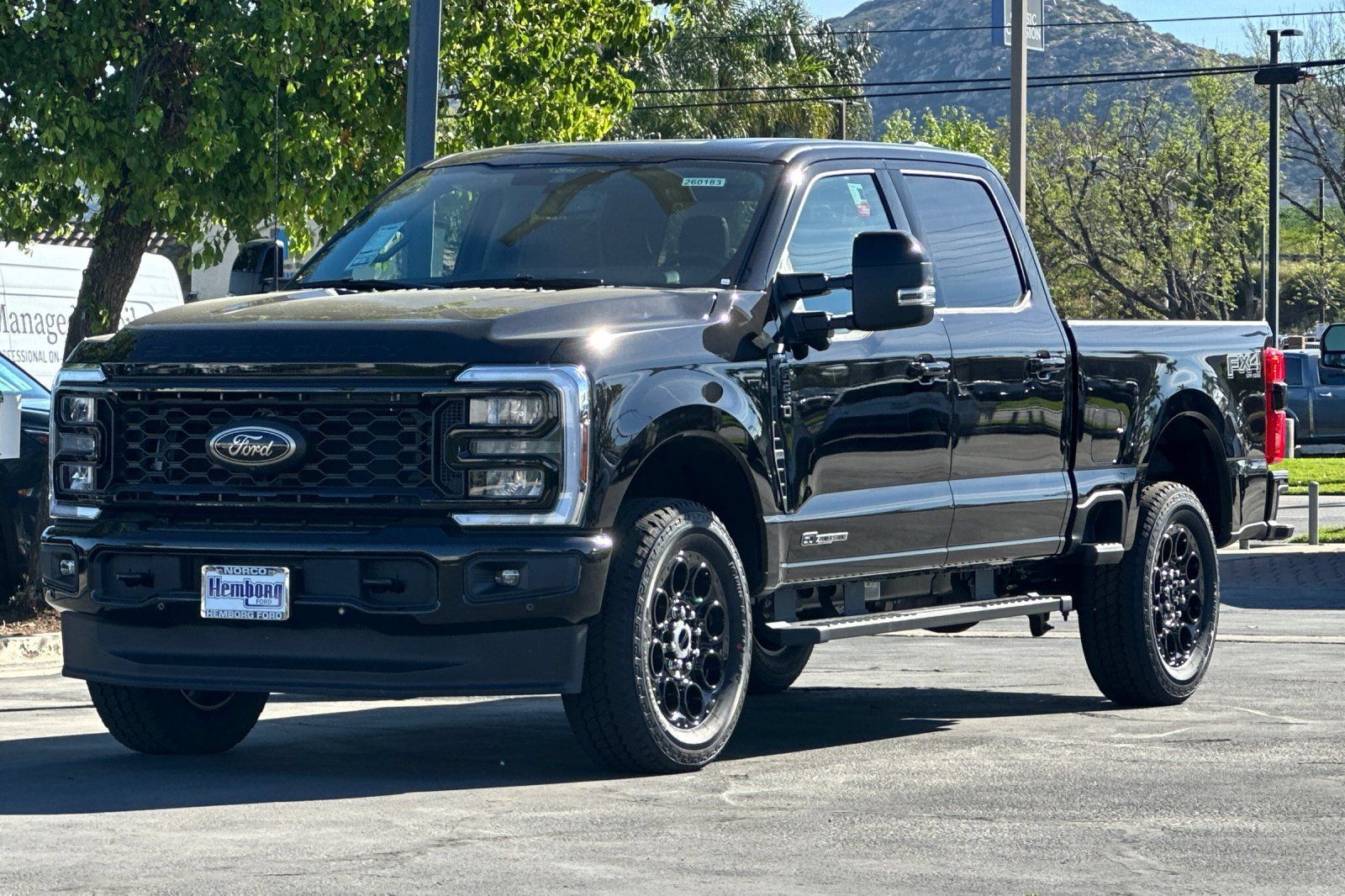 New 2026 Ford F250 Lariat w/ Black Appearance Package AWD/4WD image 8