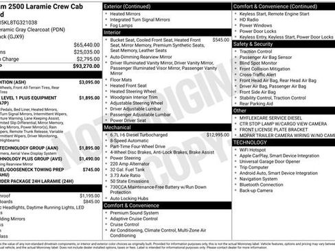 New 2026 RAM 2500 Laramie w/ Night Edition AWD/4WD image 61
