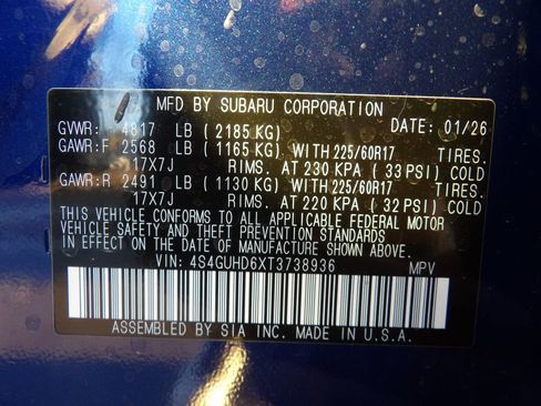 New 2026 Subaru Crosstrek 2.0i Premium image 25