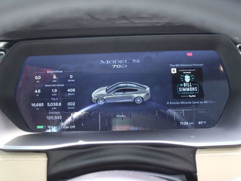 Used 2015 Tesla Model S 70D AWD/4WD image 14
