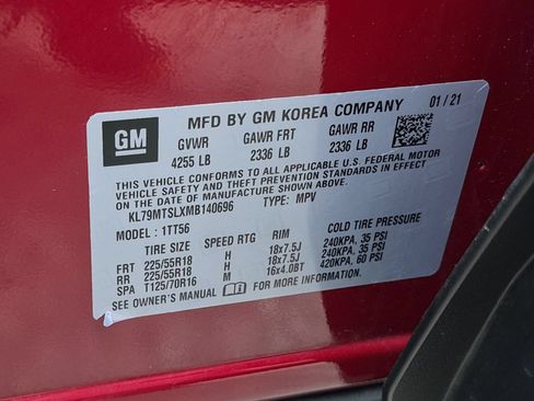 Used 2021 Chevrolet TrailBlazer RS FWD image 30