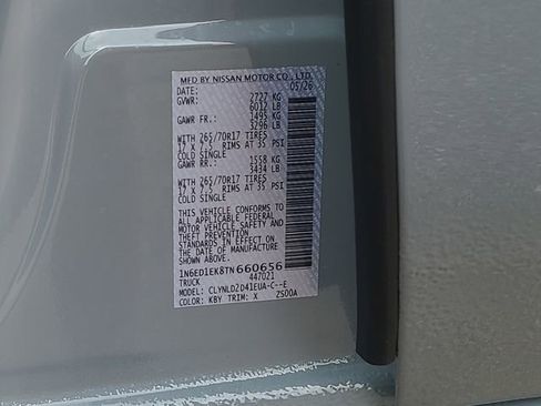 New 2026 Nissan Frontier PRO-4X AWD/4WD image 27
