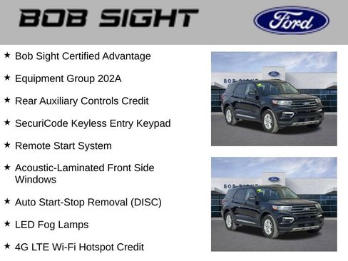 Used 2023 Ford Explorer XLT w/ Equipment Group 202A image 3