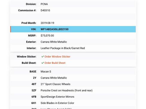 Used 2020 Porsche Macan S image 14