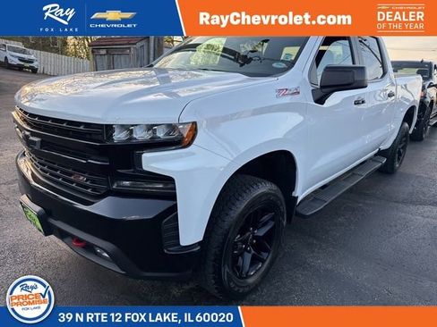 Used 2021 Chevrolet Silverado 1500 LT Trail Boss w/ LPO, Dark Essentials Package AWD/4WD image 1