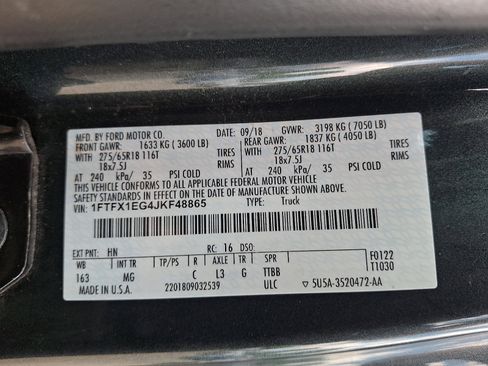 Used 2018 Ford F150 XLT w/ Equipment Group 301A Mid image 27