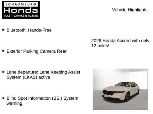 New 2026 Honda Accord Sport image 7