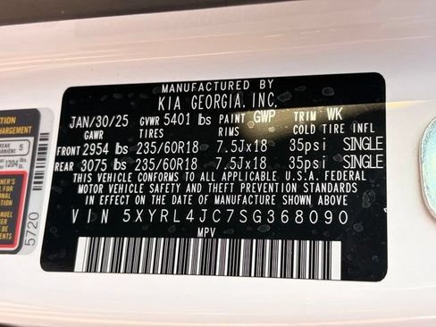 Used 2025 Kia Sorento S w/ Panoramic Sunroof Package FWD image 20