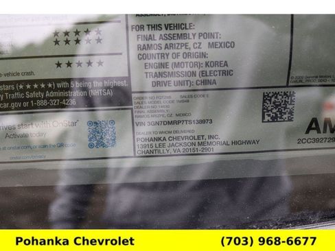 New 2026 Chevrolet Equinox EV LT image 30