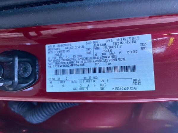 Used 2021 Ford F150 Lariat w/ Equipment Group 502A High AWD/4WD image 75